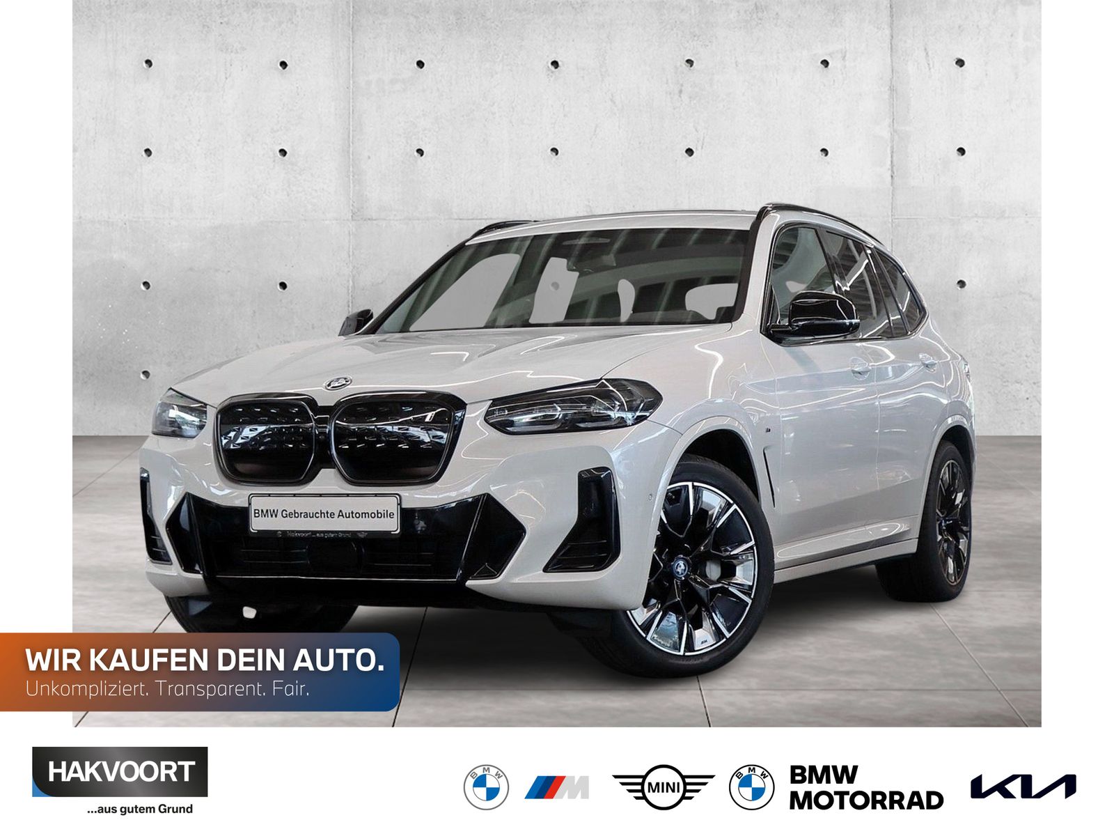 BMW iX3 Impressive, Leder