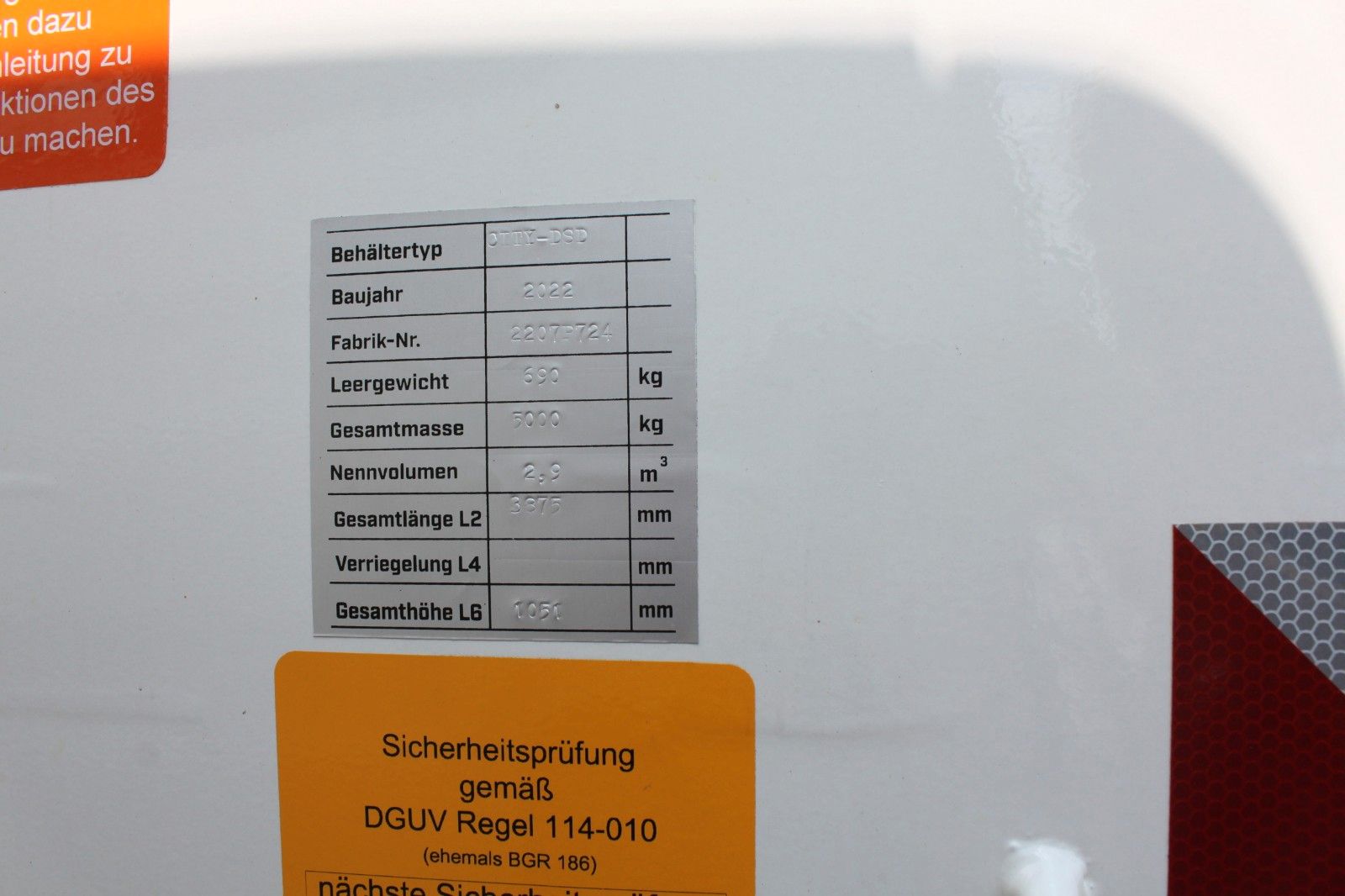 Fahrzeugabbildung Iveco Daily 72 C 18H/P Abrollkipper Palfinger mit Cont