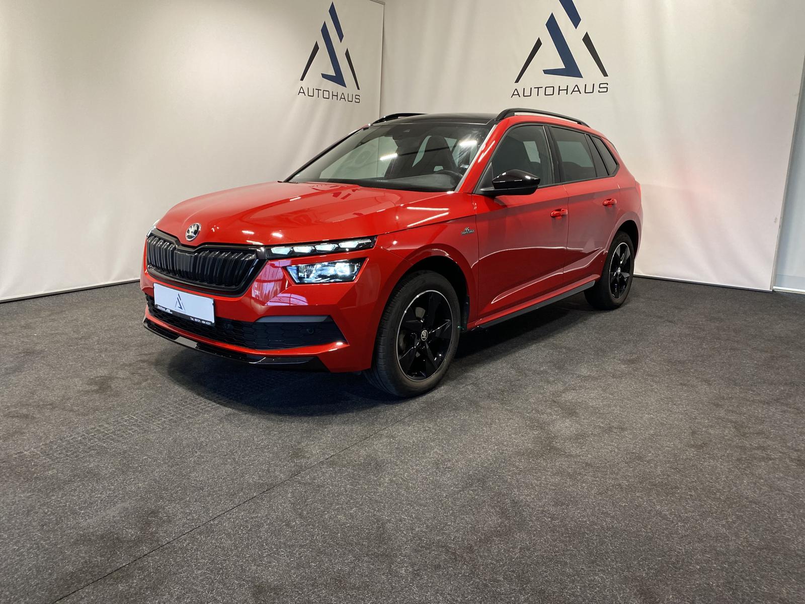 Skoda Kamiq Monte Carlo Kamera PDC CarPlay LED Pano 