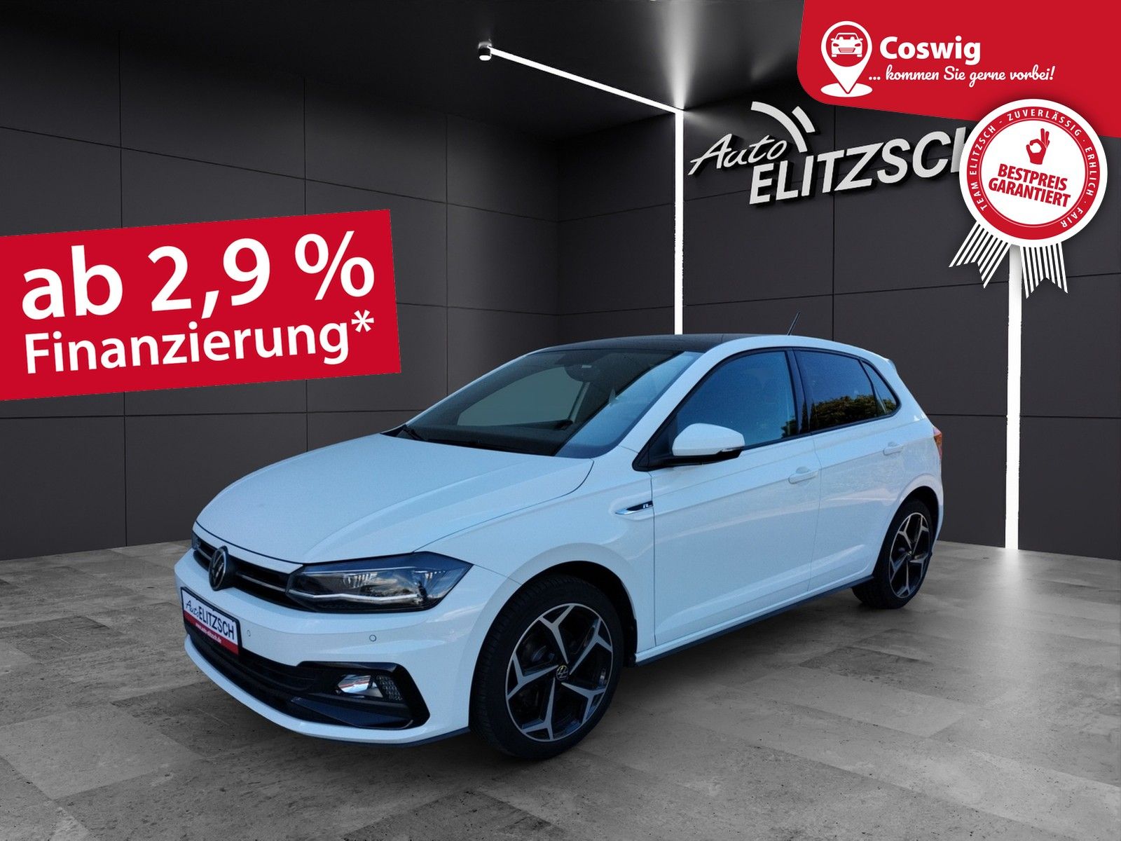 Fahrzeugabbildung Volkswagen Polo R-Line TSI LED ACC PANO SHZ PDC Navi Klima