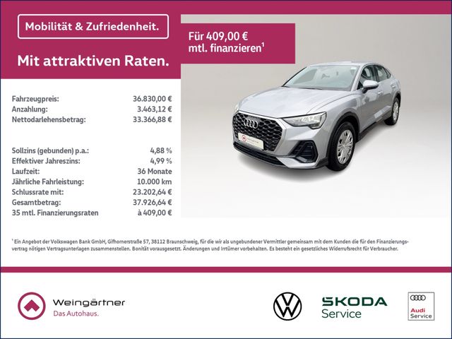 Q3 Sportback 40 quattro, APS plus, MMI , Sportsi