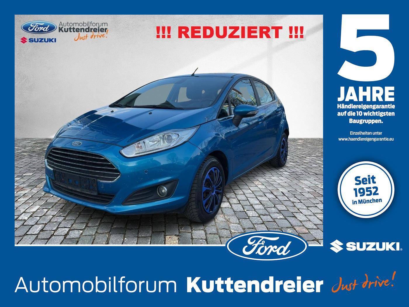 Ford Fiesta Titanium 5tg Navi 2xPDC SHZ Bluetooth