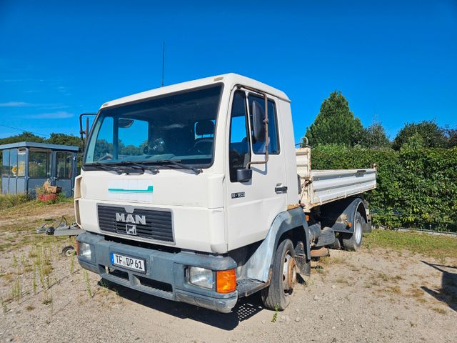 MAN 8 . 163, L 2000, 3 Seitenkipper