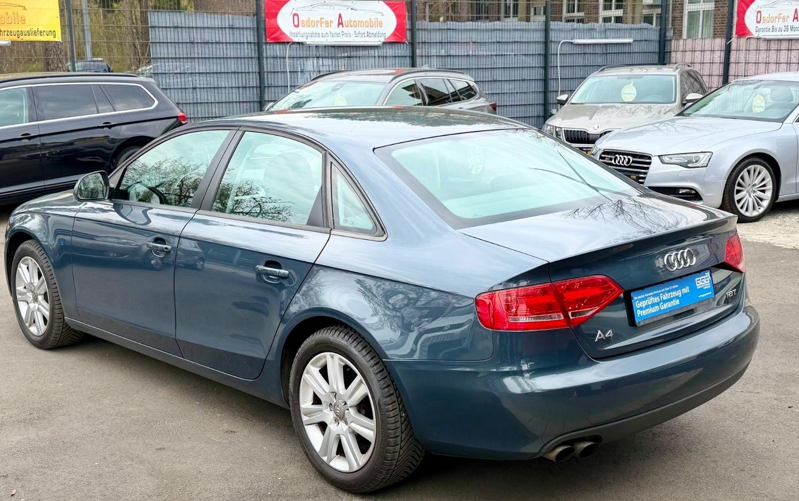 Audi A4 Lim. Attraction, Neue Kette & Reifen