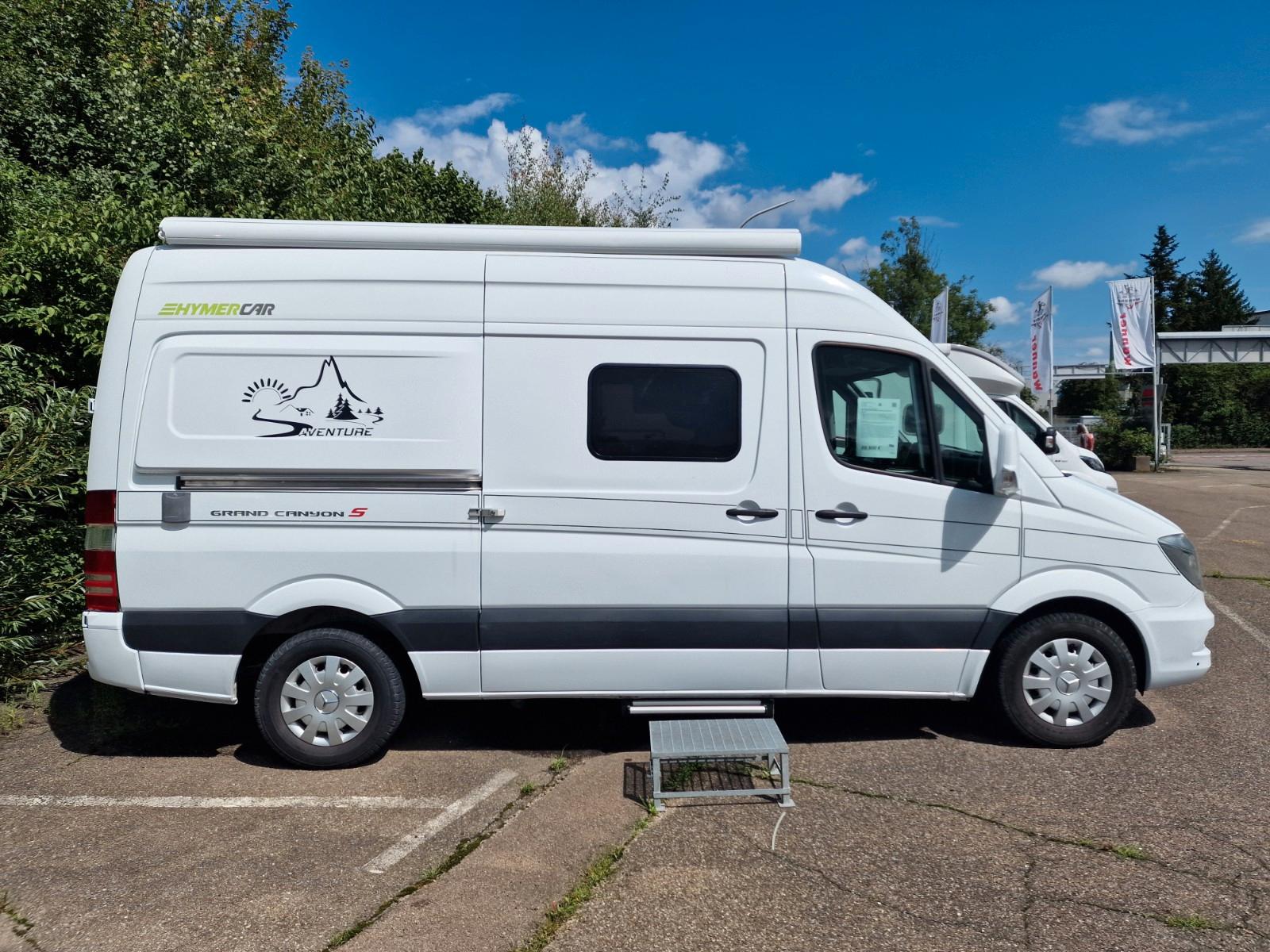 HYMER / ERIBA / HYMERCAR Mercedes Autom. solar TV 1. Hand autark.