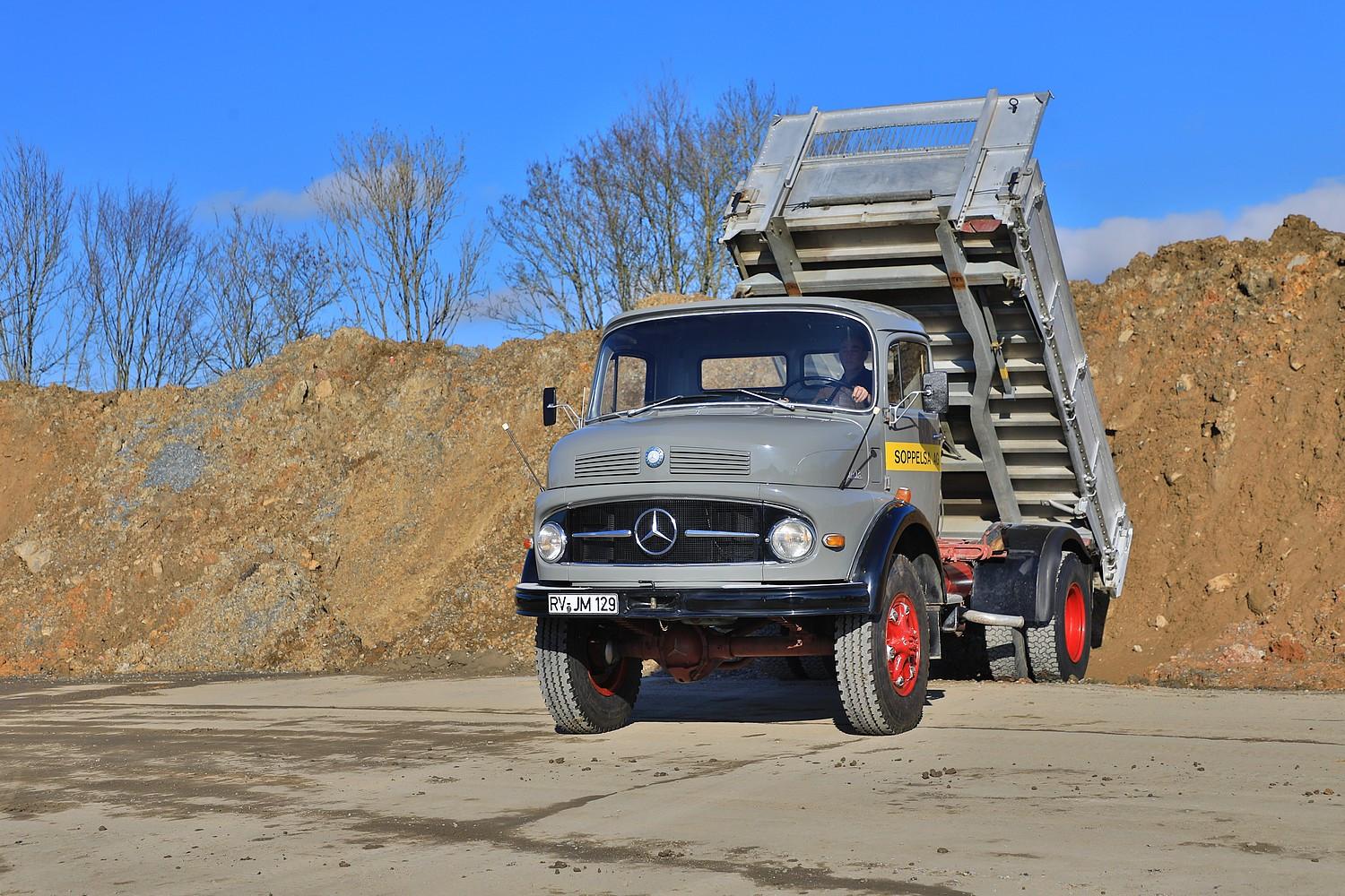 Mercedes-Benz LAK 1413 Turbo Hydrauliklenkung Allrad Kipper