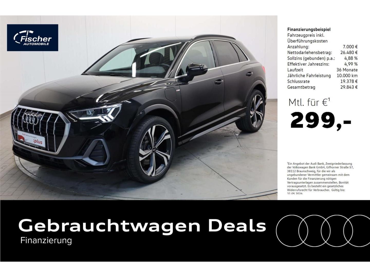 Audi Q3 45 TFSI e S line VCP/LED/NAV/SH/RFK