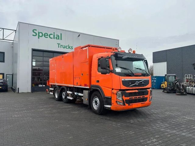 Volvo FM 340 6x2 (euro 5) + IPSAM Hogedruk wegdek rein