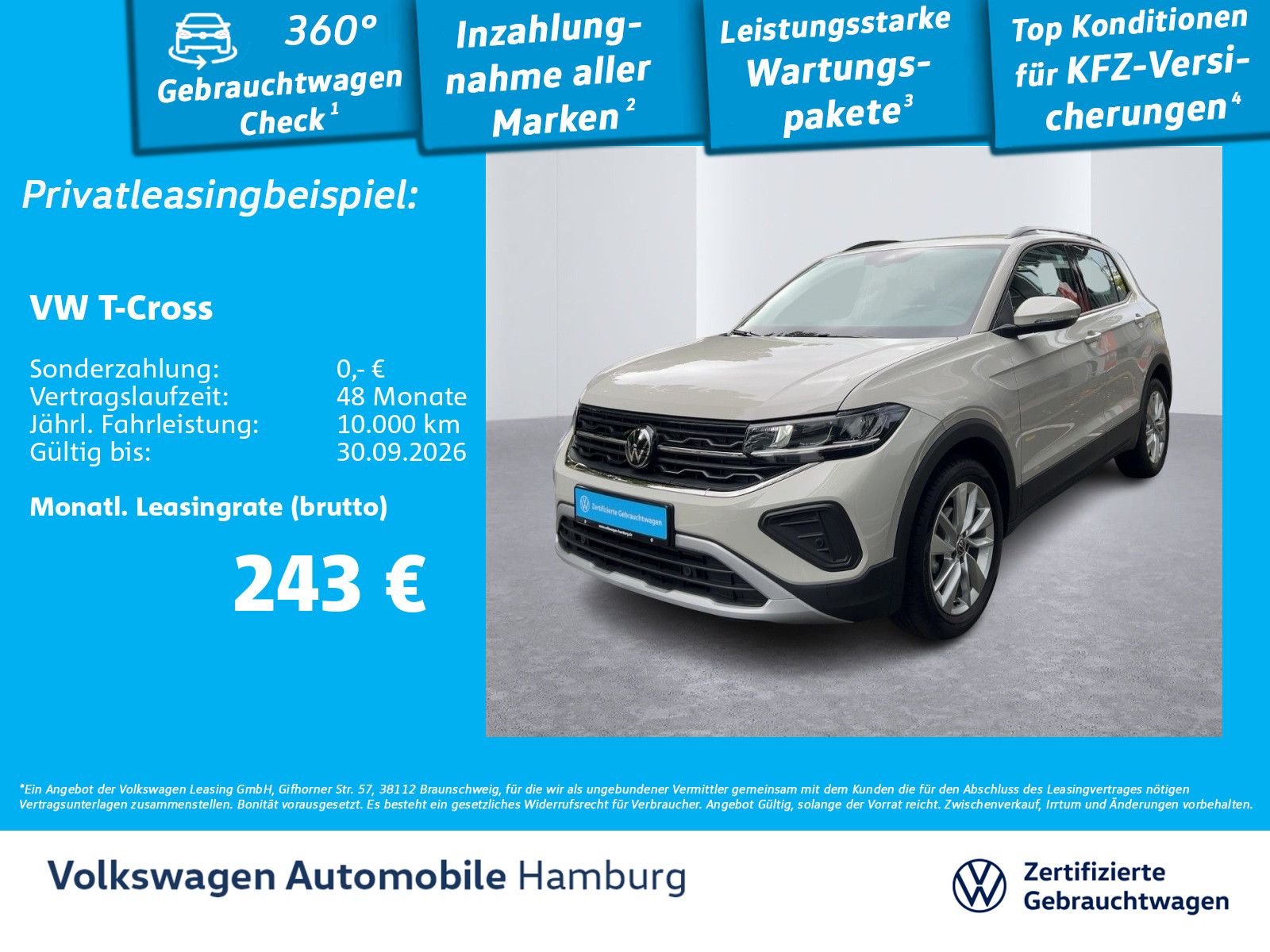 Volkswagen T-Cross Life 1.0 TSI Sitzheizung Einparkhilfe foto 2
