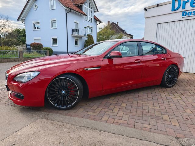 BMW 640 Baureihe 6 Gran Coupe 640 d Braunes Leder