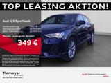Audi Q3 Sportback 35 TDI S LINE LED ALCANTARA KAMERA - Audi Q3 mit Diesel-Antrieb: Blau, Alcantara, mit Apple Carplay, Geländewagen