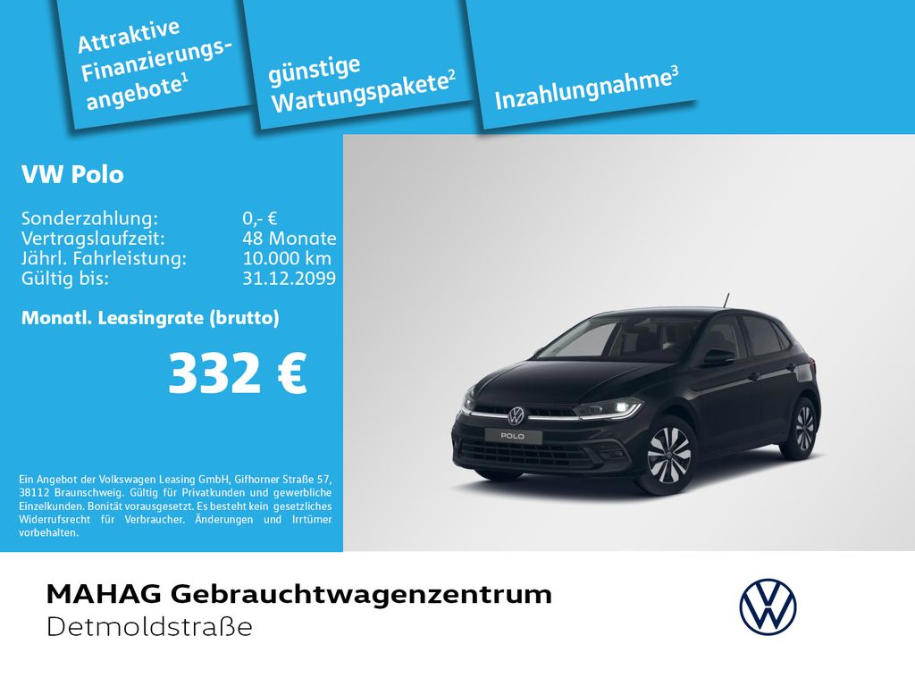 Volkswagen Polo 1.0 TSI GOAL Navi IQ.LIGHT Kamera DSG