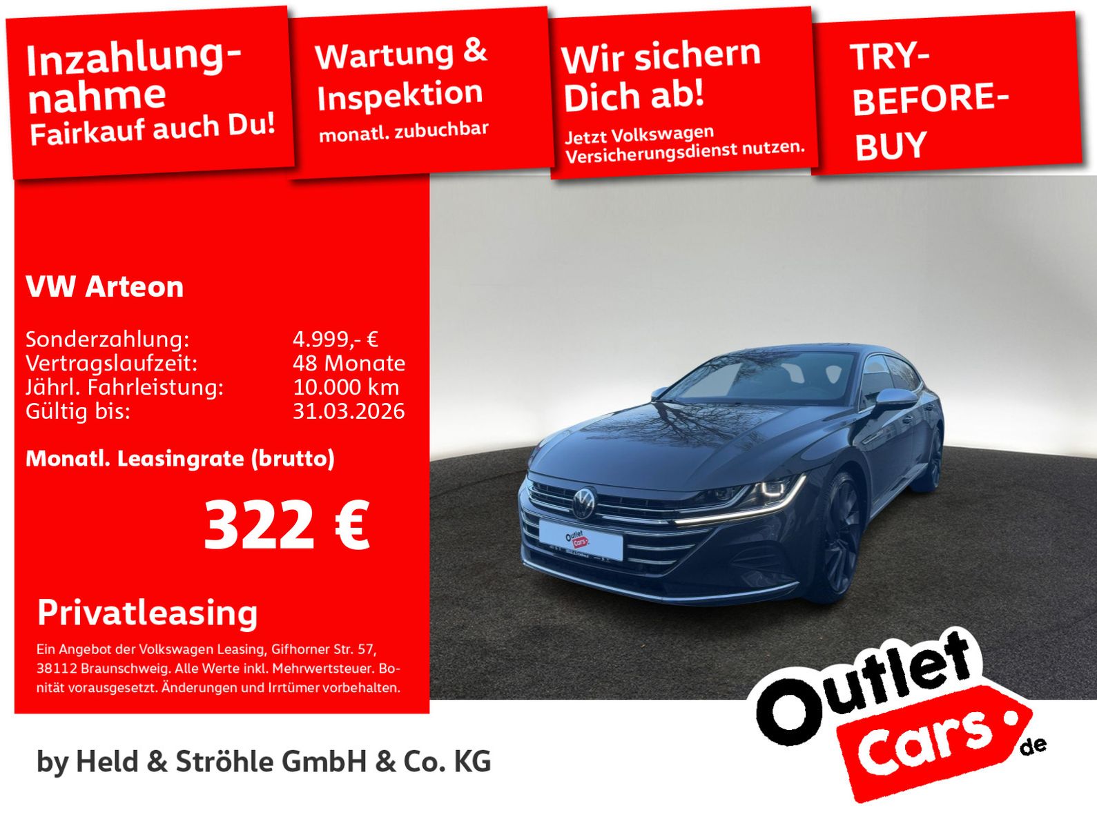Volkswagen Arteon SB Elegance 2.0TSI 20 AHK LEDER PANO STHZ