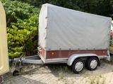 Böckmann HT1 Pritschenanhänger mit Hochplane - Pkw-Anhänger Mit hochplane