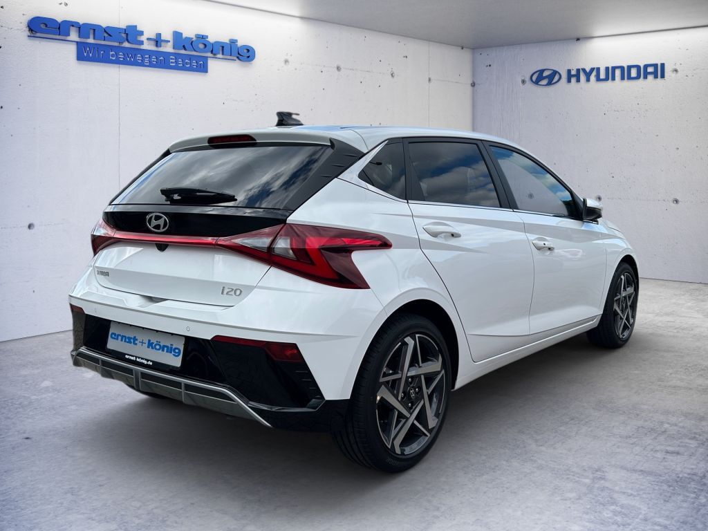 Hyundai i20 1.0 T-GDI Prime, Led, Toterwinkel-Ass. Klima imagem 3