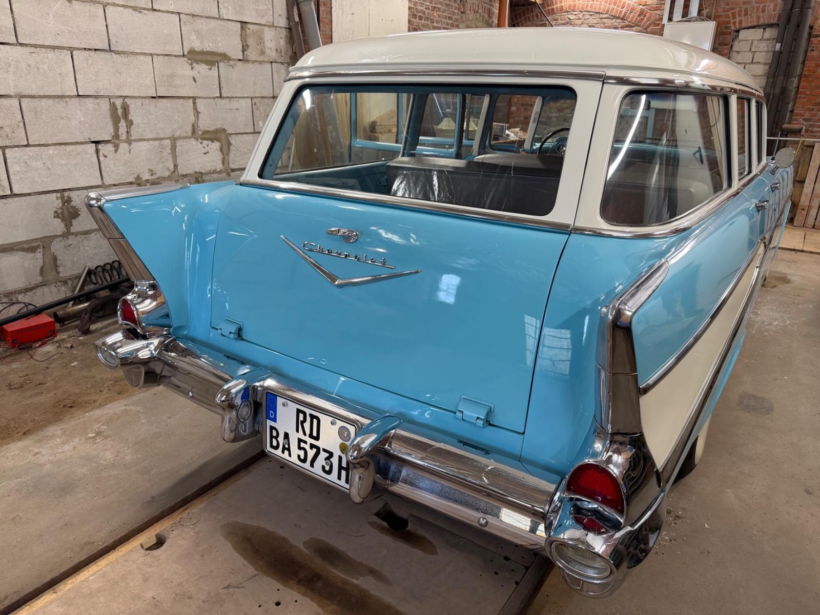 Chevrolet Chevy Bel Air Station Wagon 1957 5,7 ltr V8