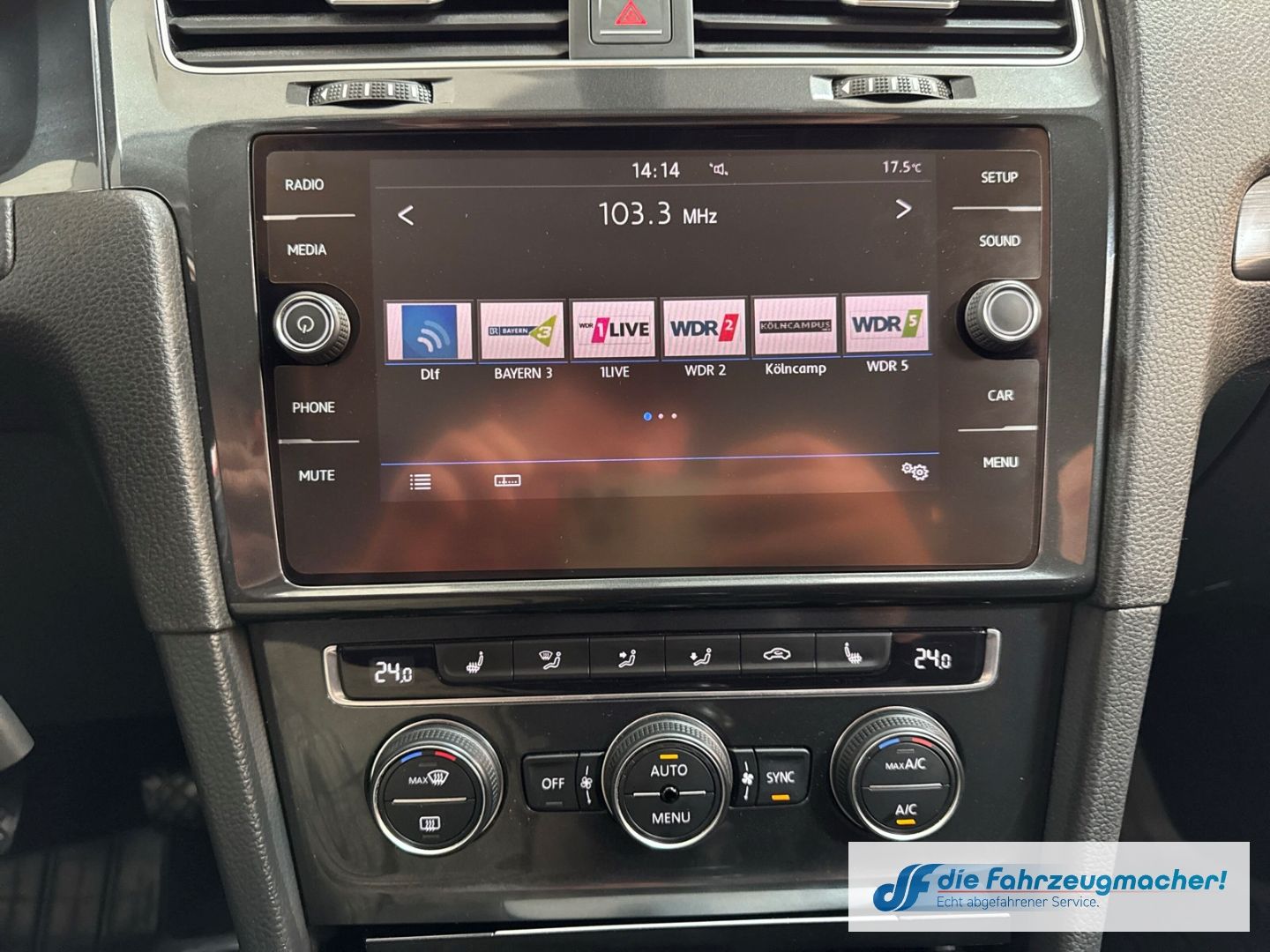 Fahrzeugabbildung Volkswagen Golf VII Variant Comfortline BMT Start-Stopp Mas