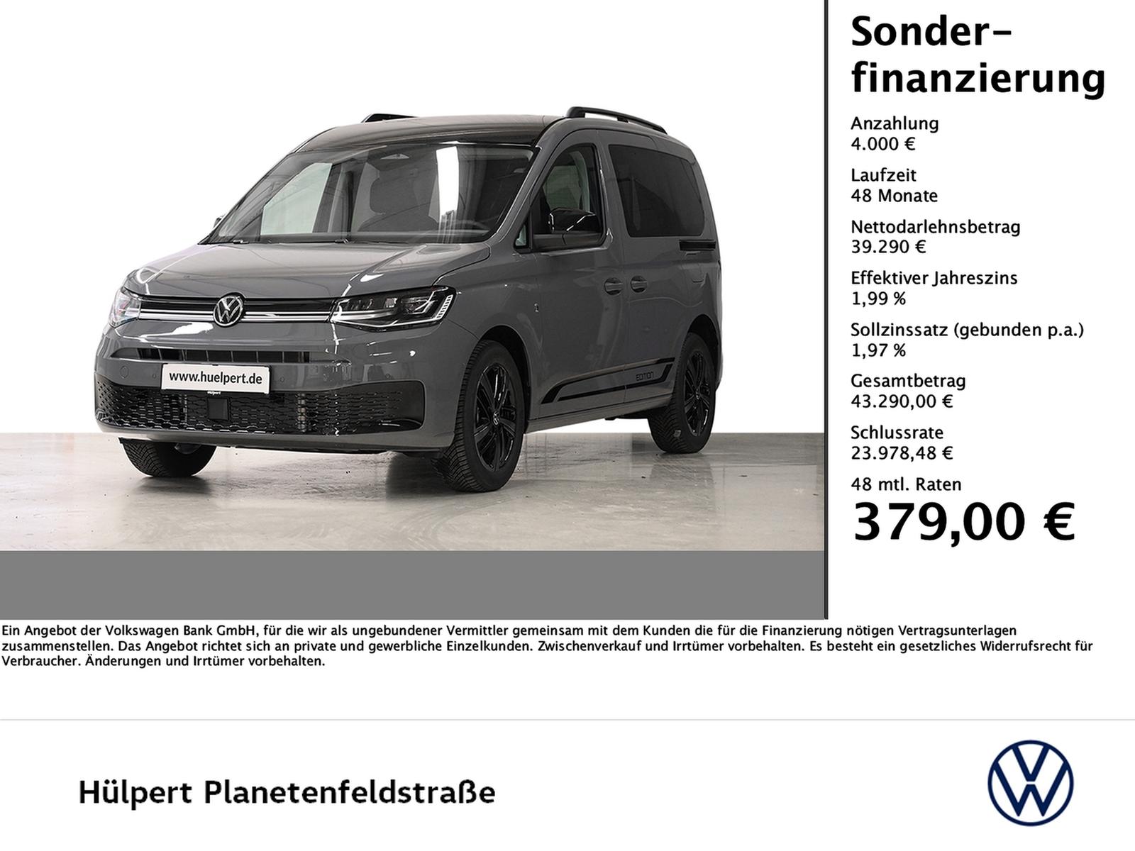 Volkswagen Caddy 1.5 TSI Edition LED, RFK, AUTOM.