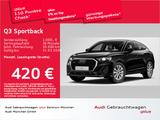 Audi Q3 Sportback 40 TFSI qu. S tronic Navi+/Leder/Ka - Audi Q3: Schwarz