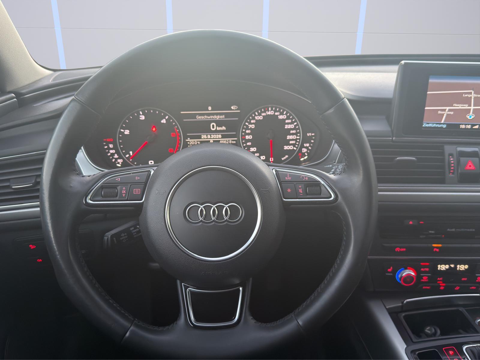 Audi A6 Avant 2.0 TDI Ultra 190 ch BVA / 119 000 km / Toit panoramique / Affichage tête haute / Sièges ventilés / Caméra de recul