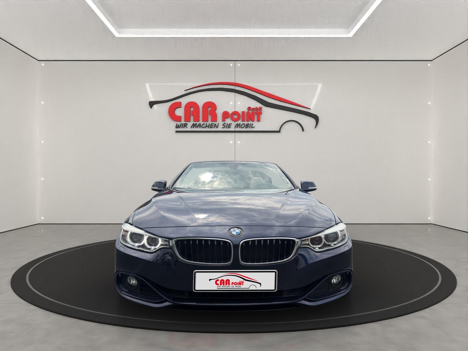 BMW 428i xDRIVE CABRIO AUTOMATIK APPLE HEAD UP LEDER