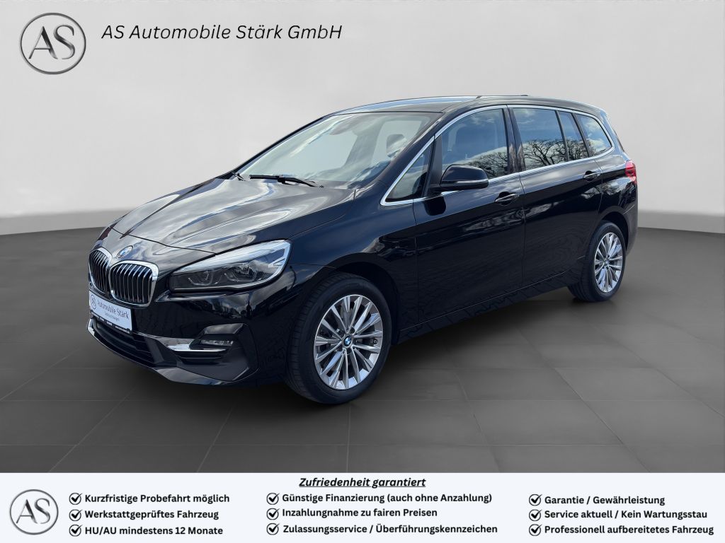 BMW 218d Gran Tourer Luxury Line+7-Sitzer+Leder+AHK