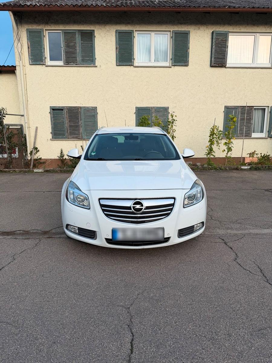 Opel Insignia 2009 — вигляд ззаду