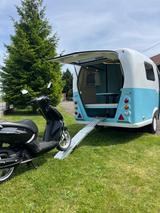 Andere Babycamper Wohnwagen mit Heckklappe für Motorrad - Heckgarage Wohnwagen Mit