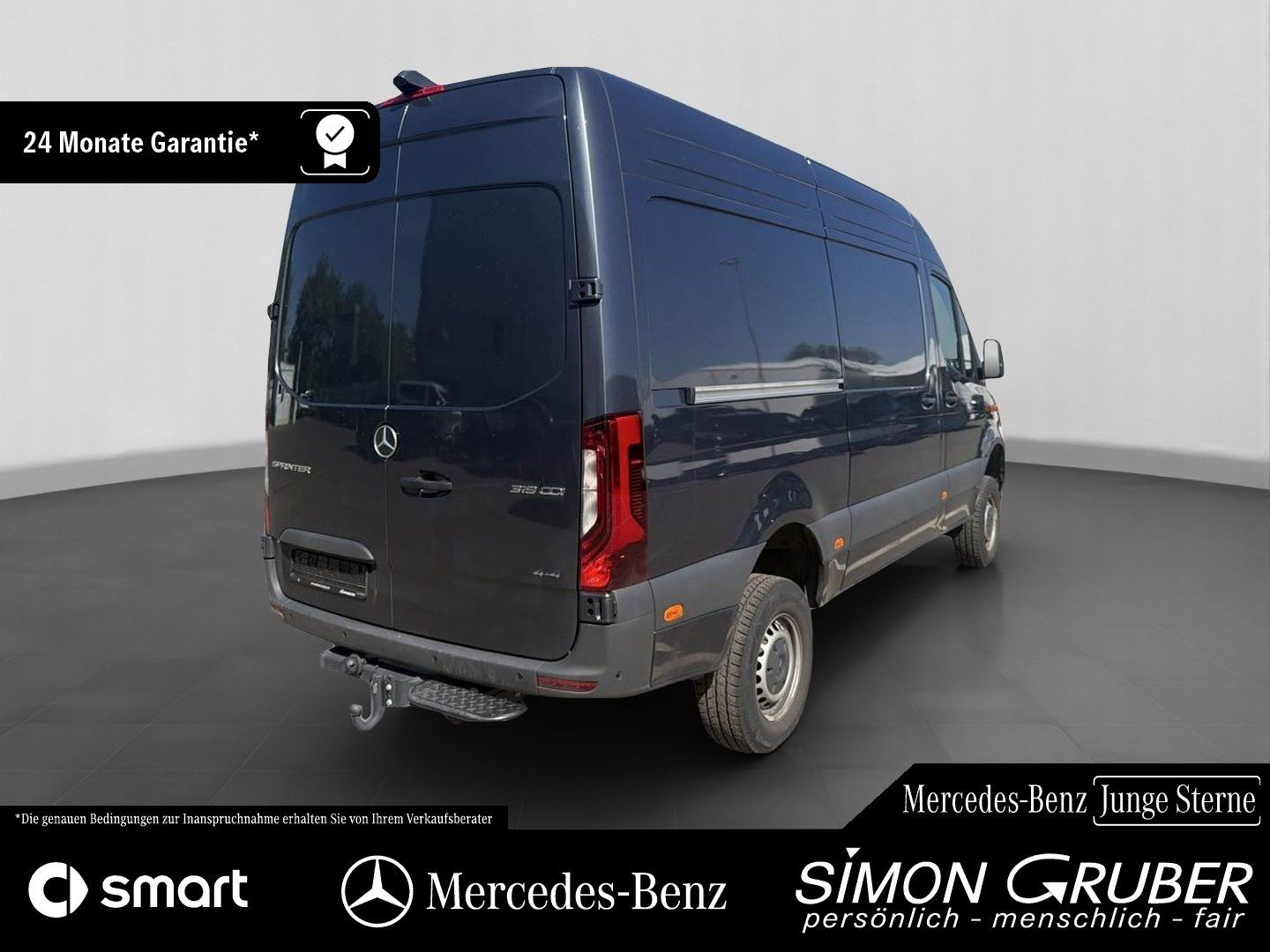 Fahrzeugabbildung Mercedes-Benz Sprinter 319 4*4 PRO hoch Standard L2H2 LED AHK