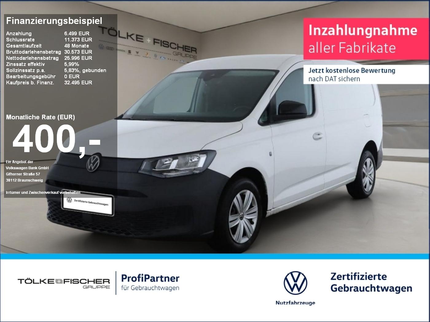 Volkswagen Caddy 2.0 TDI Cargo Basis Maxi ACC AUT PDC SHZ