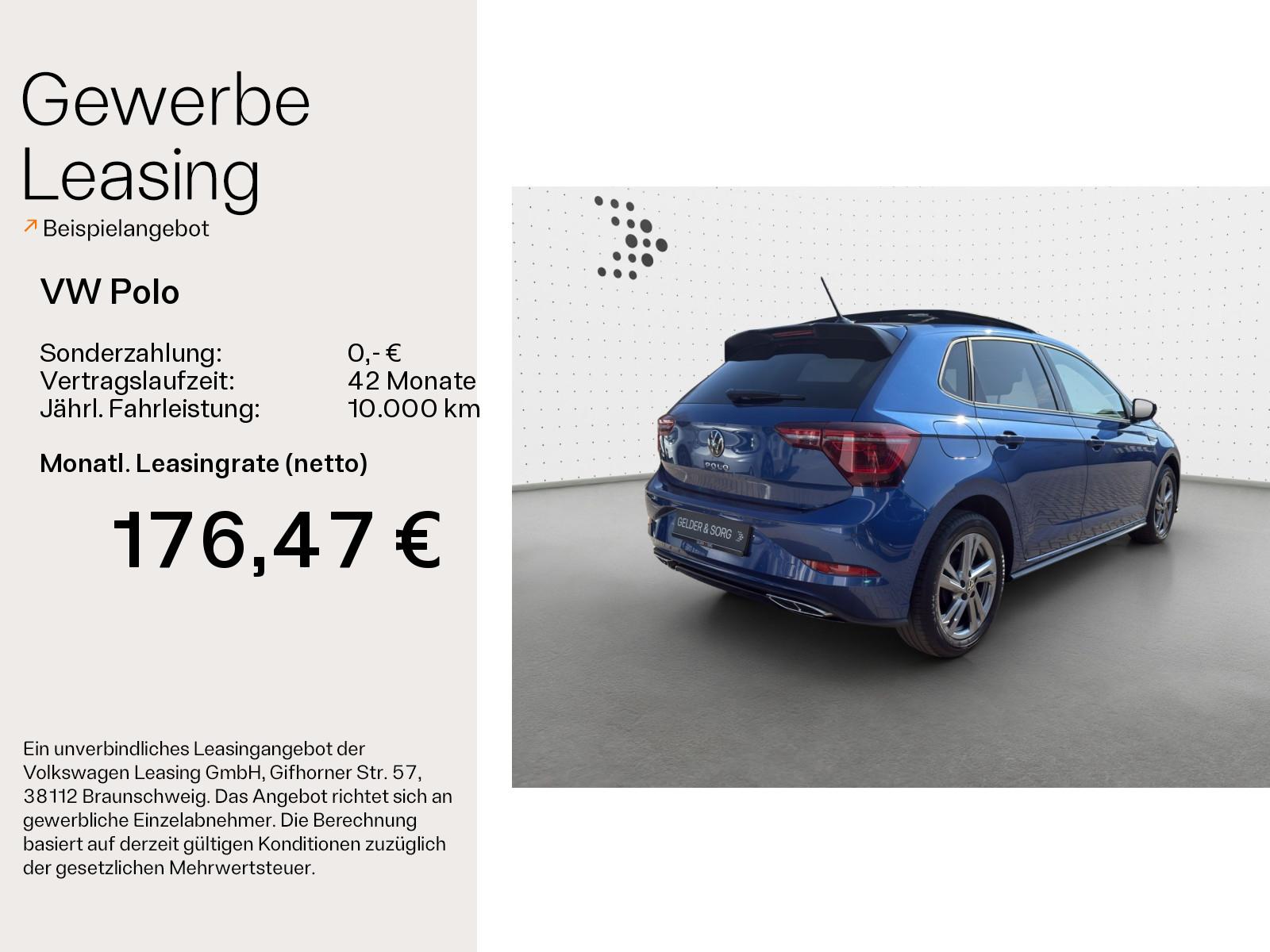 Volkswagen Polo 1.0 TSI R-Line Matrix*Pano*DAB+*Digital*RFK, миниатюра 2