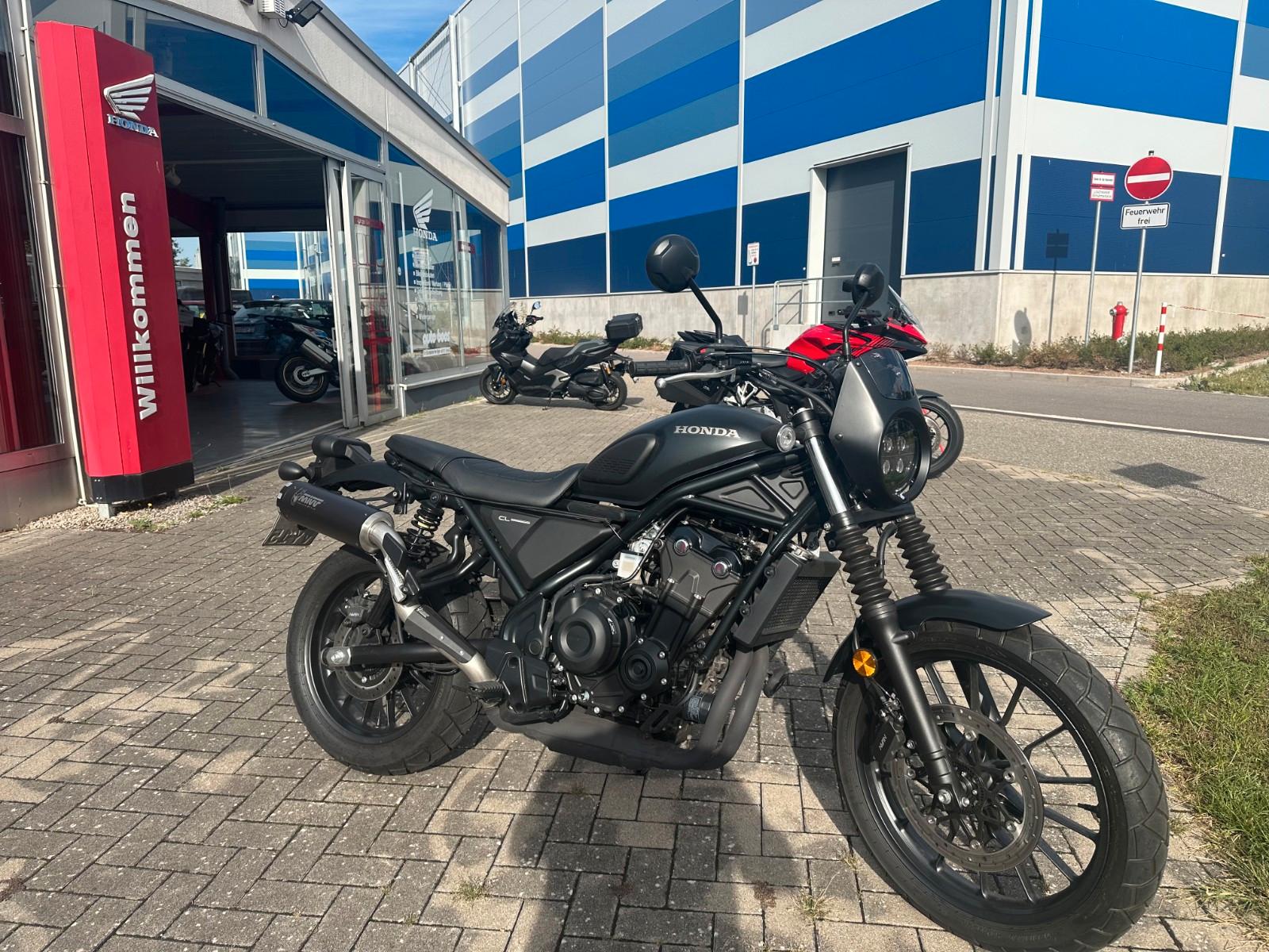Honda CL 500   --- 100 km  + Zubehör