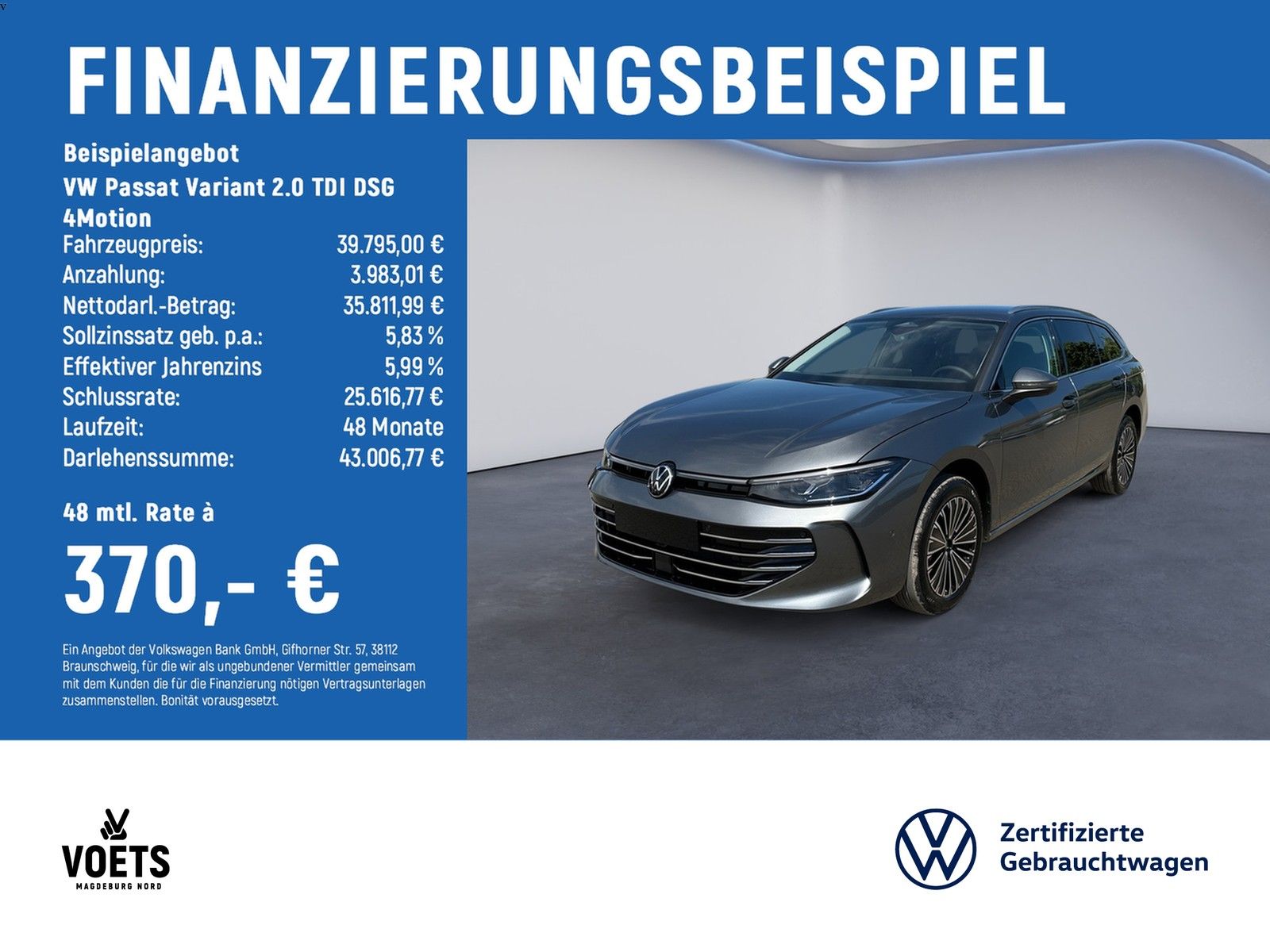 Volkswagen Passat Variant 2.0 TDI DSG 4Motion Elegance MATR foto 1