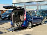 Ford Grand Tourneo-Behindertengerecht-Rampe - blaue Ford Grand Tourneo