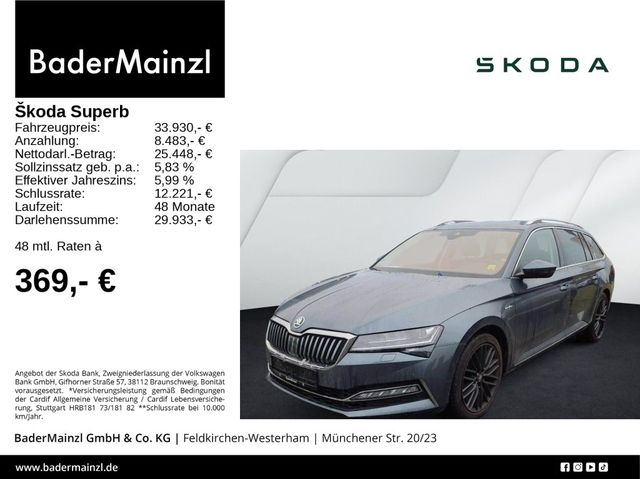 Skoda Superb Combi 2.0 TSI DSG 4x4 L&K StdHzg AHK ACC