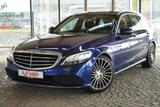 Mercedes-Benz C180 T-Modell CGI Standard LED Kamera Totwinkel - Mercedes-Benz C 180 mit Benzin-Antrieb: Blau, Kombi, mit Klimaautomatik