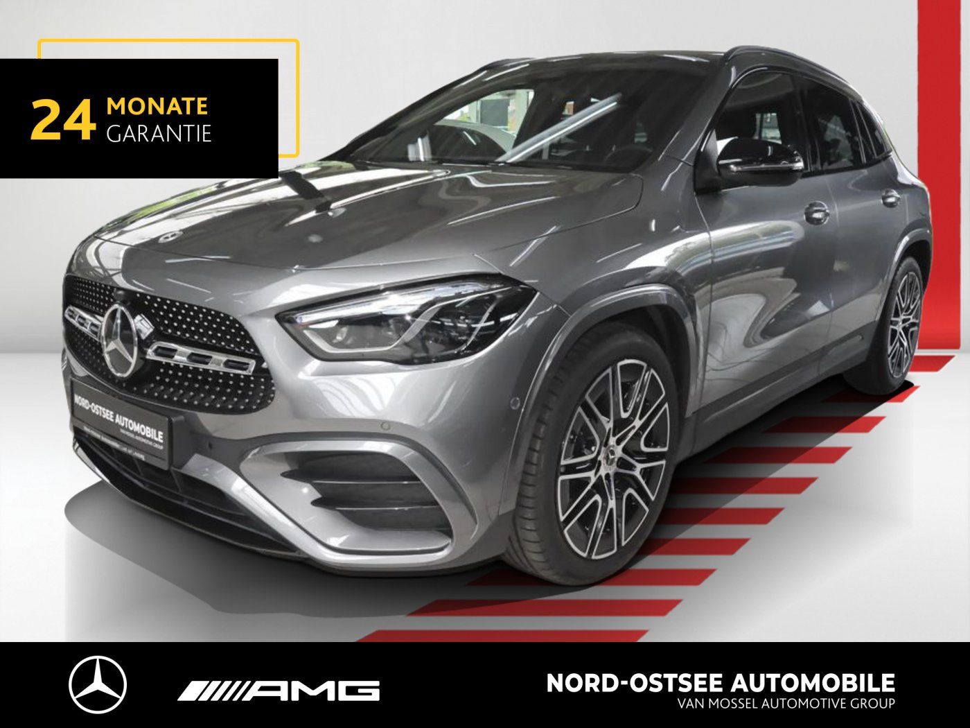 Mercedes-Benz GLA 200 d AMG ADV.+KAMERA PANO TEMPO AHK NIGHT