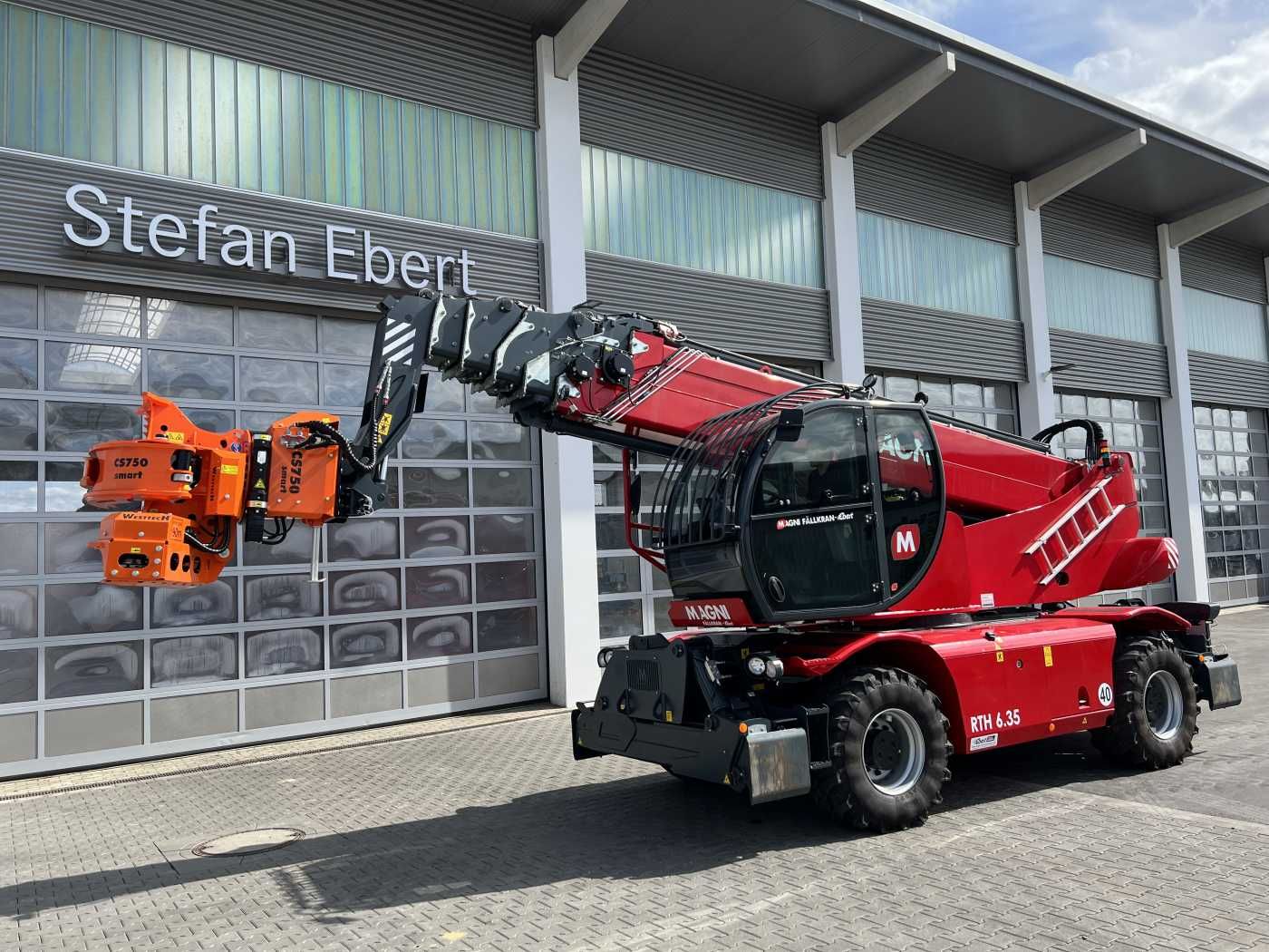 Fahrzeugabbildung Andere Magni RTH 6.35 SH / Fällkran / Westtech CS750