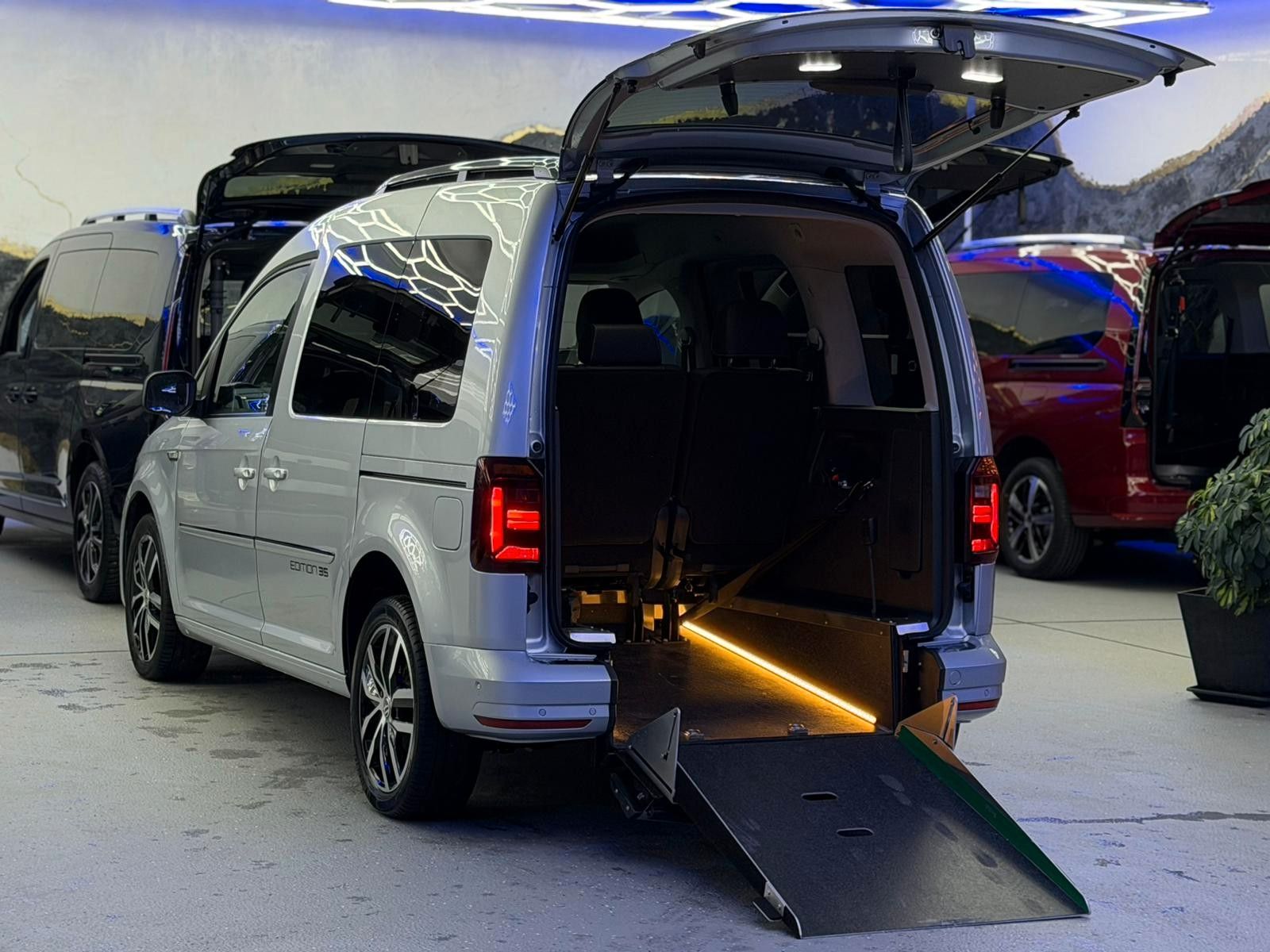Volkswagen Caddy-DSG-Behindertengerecht-Edition 35-Rampe foto 8