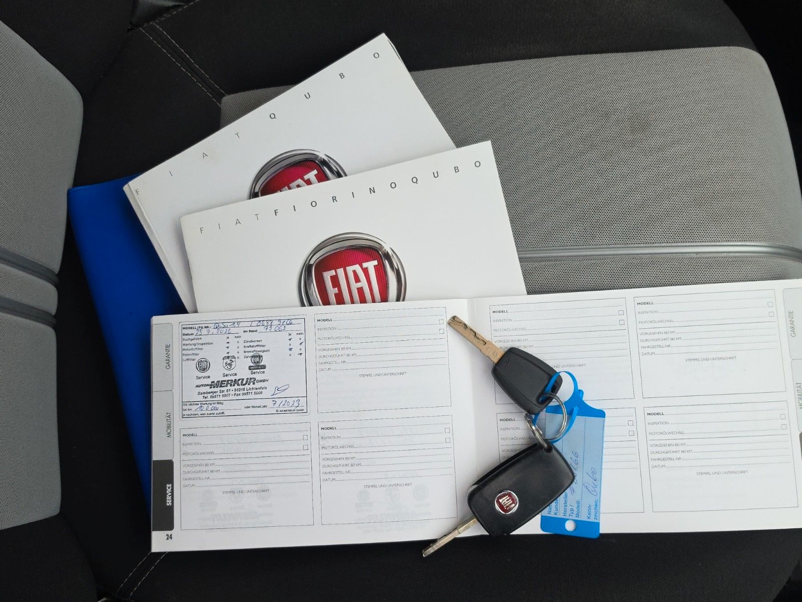 Fahrzeugabbildung Fiat Qubo 1.4 8V MY QUBO AUS 1.HAND