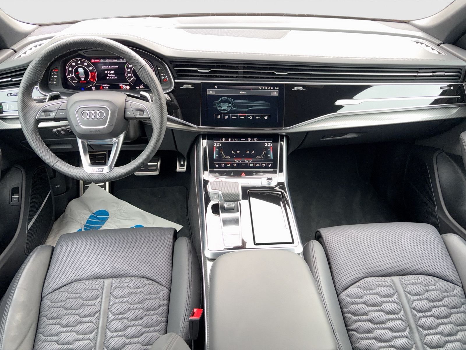 Audi RSQ8 Facelift Black RS-AGA Laser Night Pano 360 foto 11