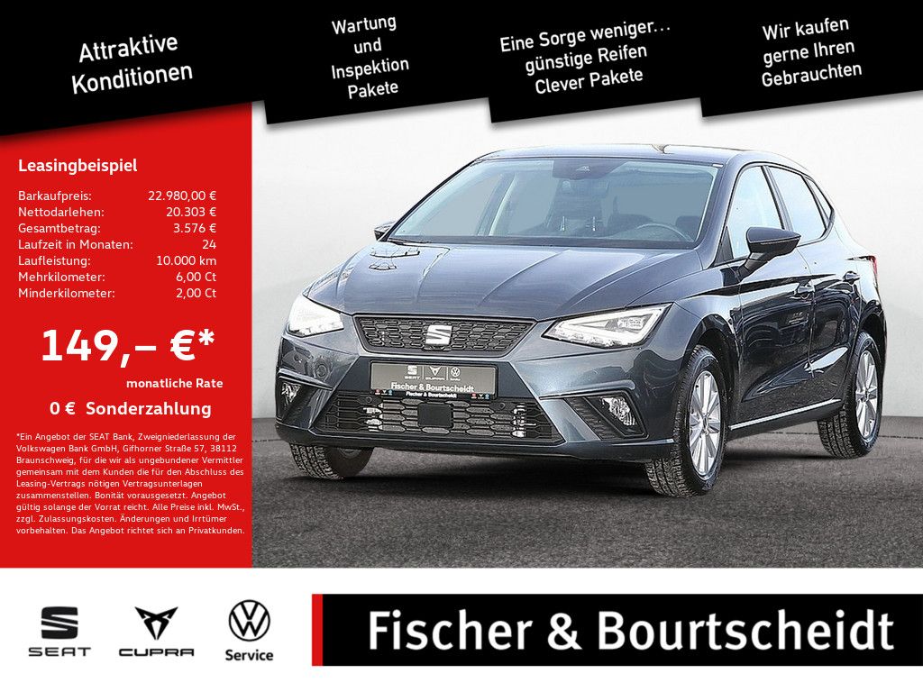 Ibiza Style 1.0 TSI FACEL. 149,- EUR MTL*
