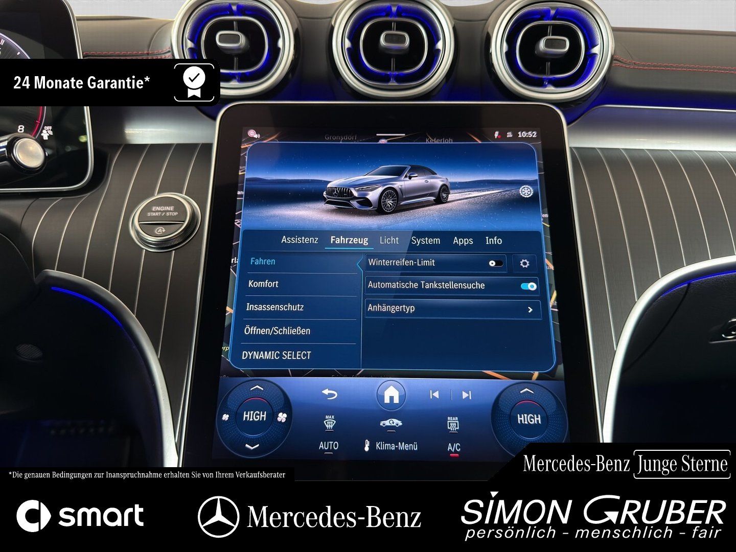 Fahrzeugabbildung Mercedes-Benz CLE 53 4M AMG Cabrio Sitzklima Massage HUD AHK