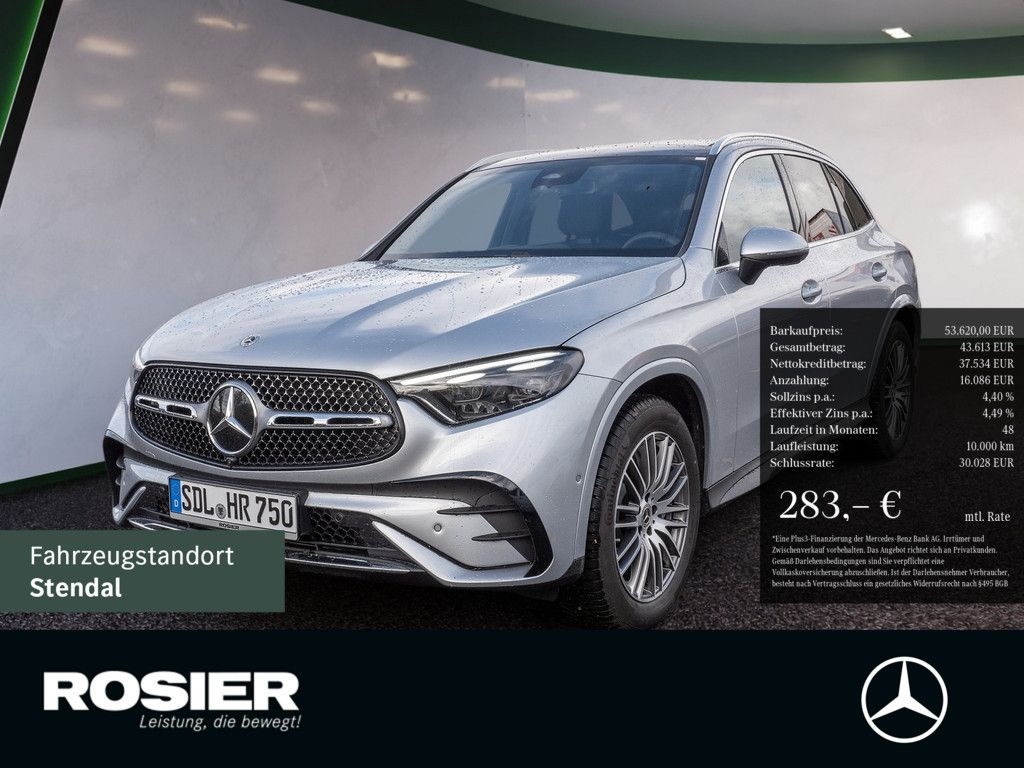 MERCEDES-BENZ GLC 200 d 4M AMG Line AHK Abstandstemp. LED Pano