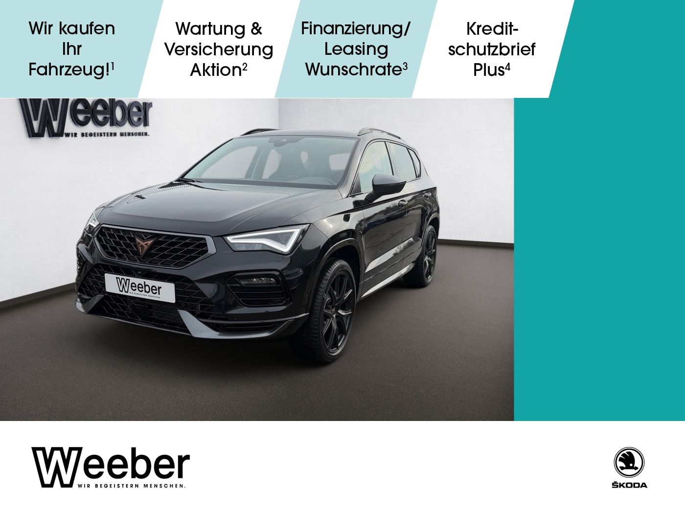 Cupra Ateca 2.0 TSI DSG 190 PS Anhängerkupplung Kessy