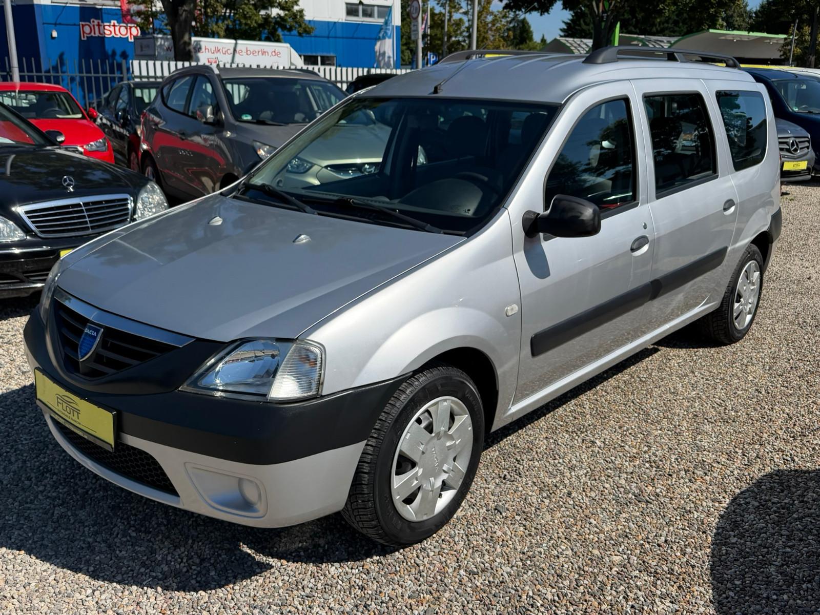 Dacia Logan 2008 — engine 1.598 cm³, 105 HP (77kW)