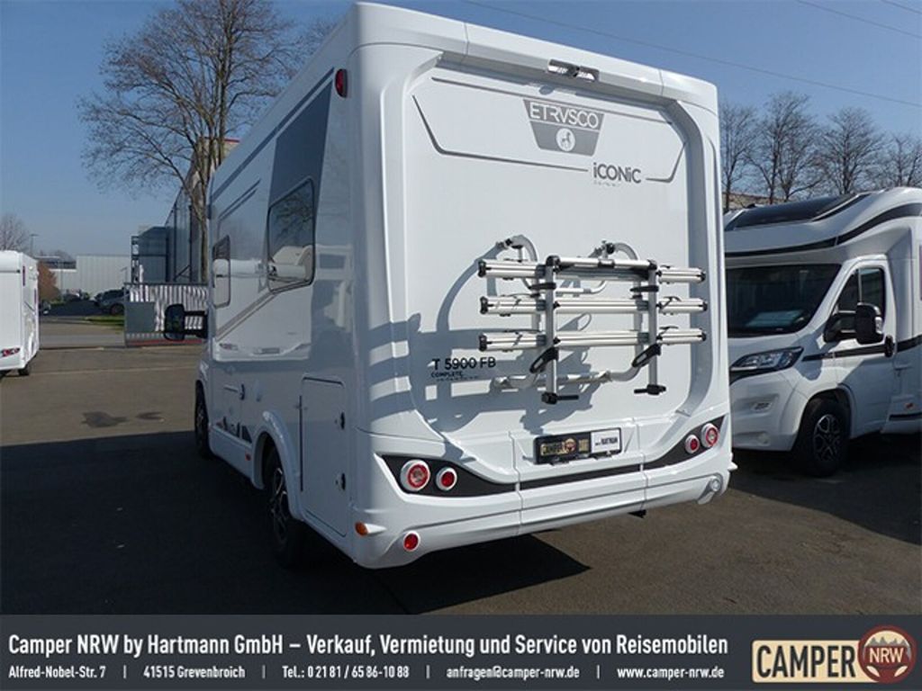 ETRUSCO T 5900 FB Complete Selection + Fahrradträger