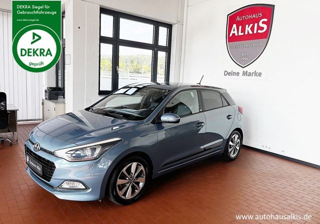 Hyundai i20 blue 1.0 T-GDI Trend-NAVI+R-Kamera+Sitzh+TOP