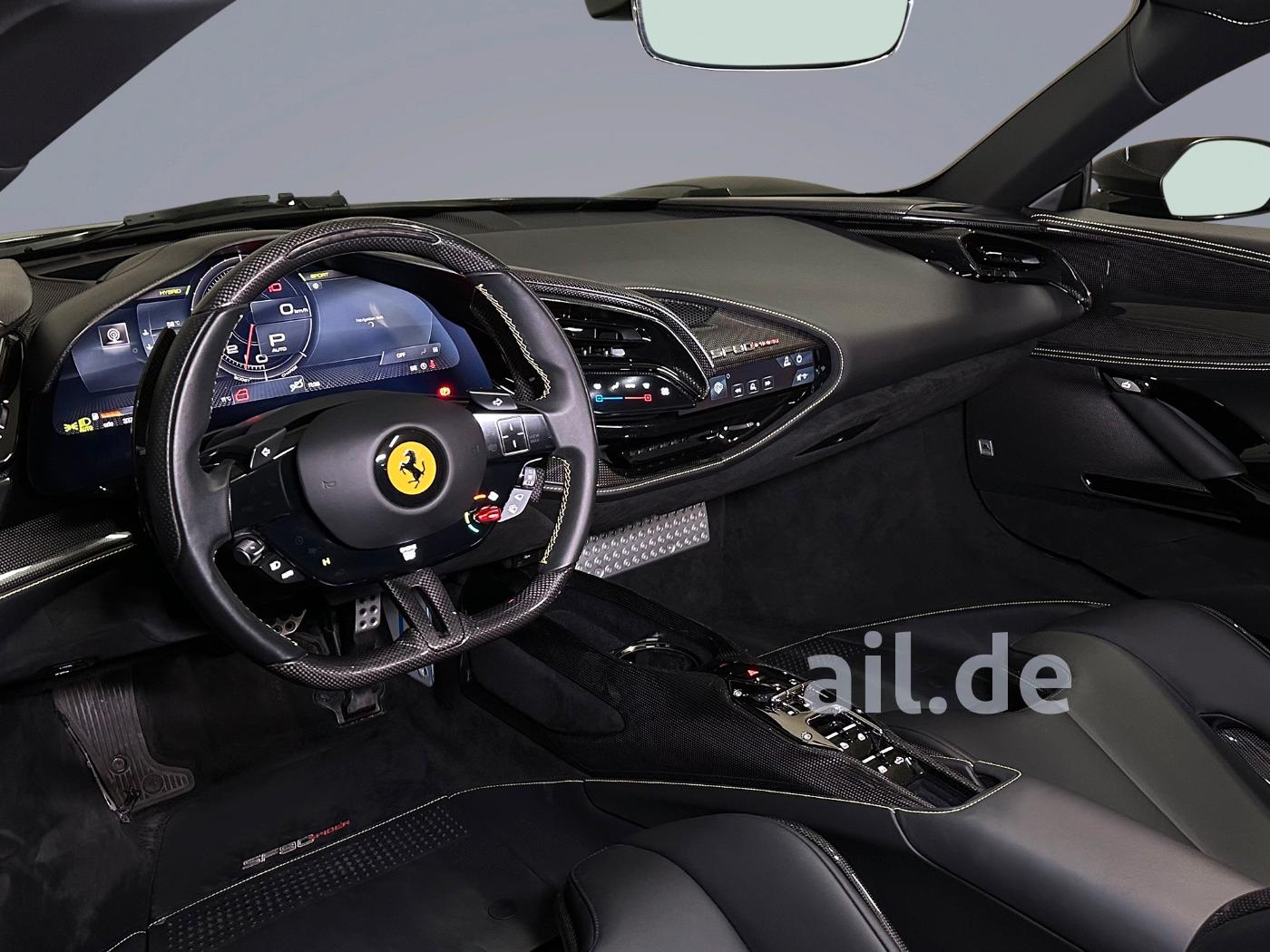 Ferrari SF90 Spider Nero Opaco Carbon PACK Racing Seat