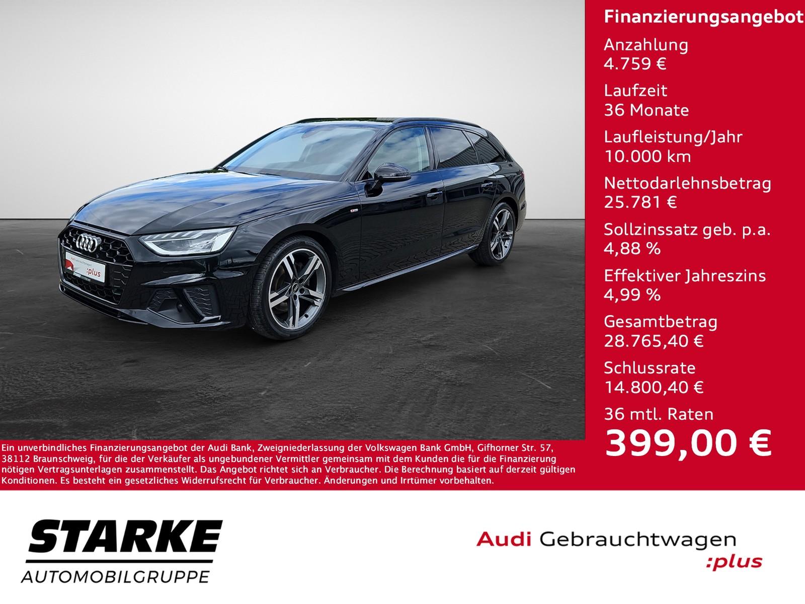 Audi A4 Avant 35 TDI S tronic S line NaviPlus Matrix 